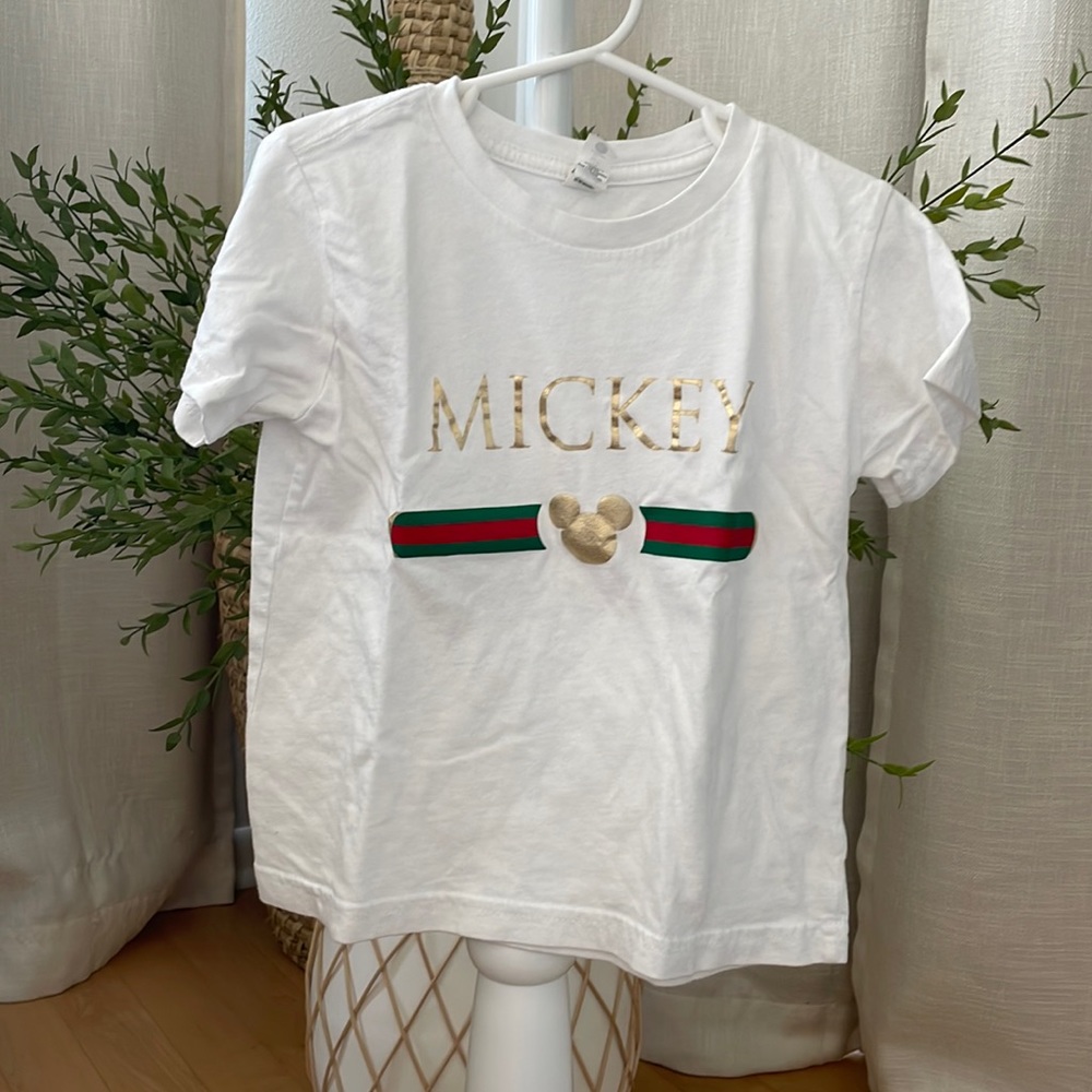 Designer-Inspired Mickey T-shirt